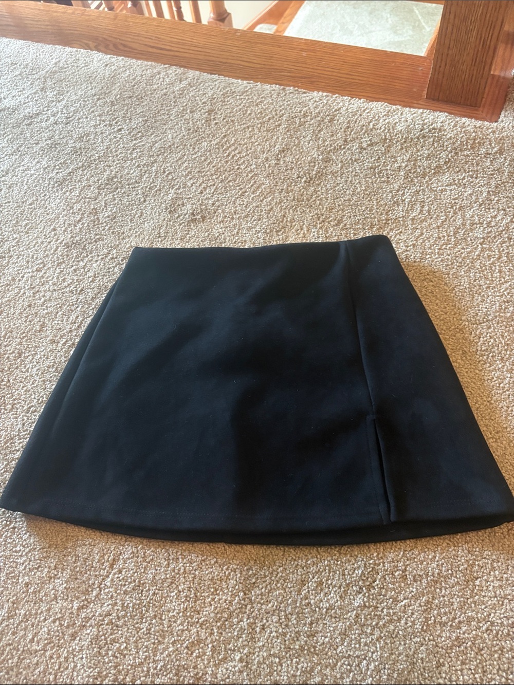 Altar'd State Black Mini A-Line Skirt
